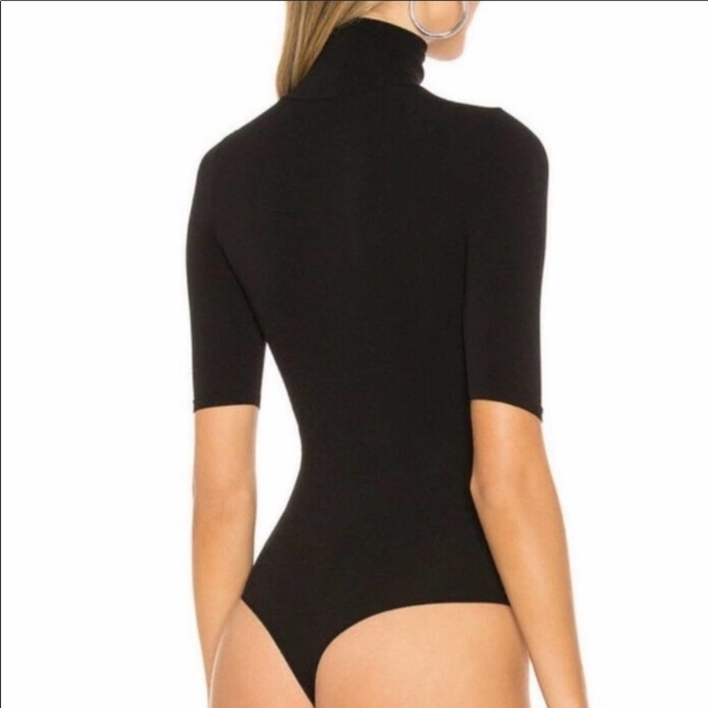 Commando Black Mock Neck Ballet Bodysuit, NWT. - Picture 4 of 12